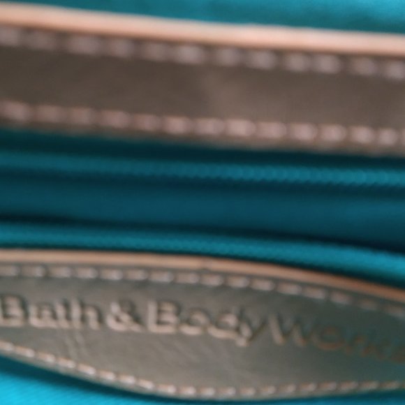 Bag Purse Bath & Body Works Travel Carry on Beach Stripes Vacation Weekend Fun - Picture 4 of 7